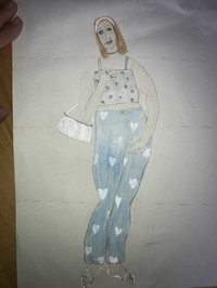 Venus 2021 nach Botticelli Kl. 7